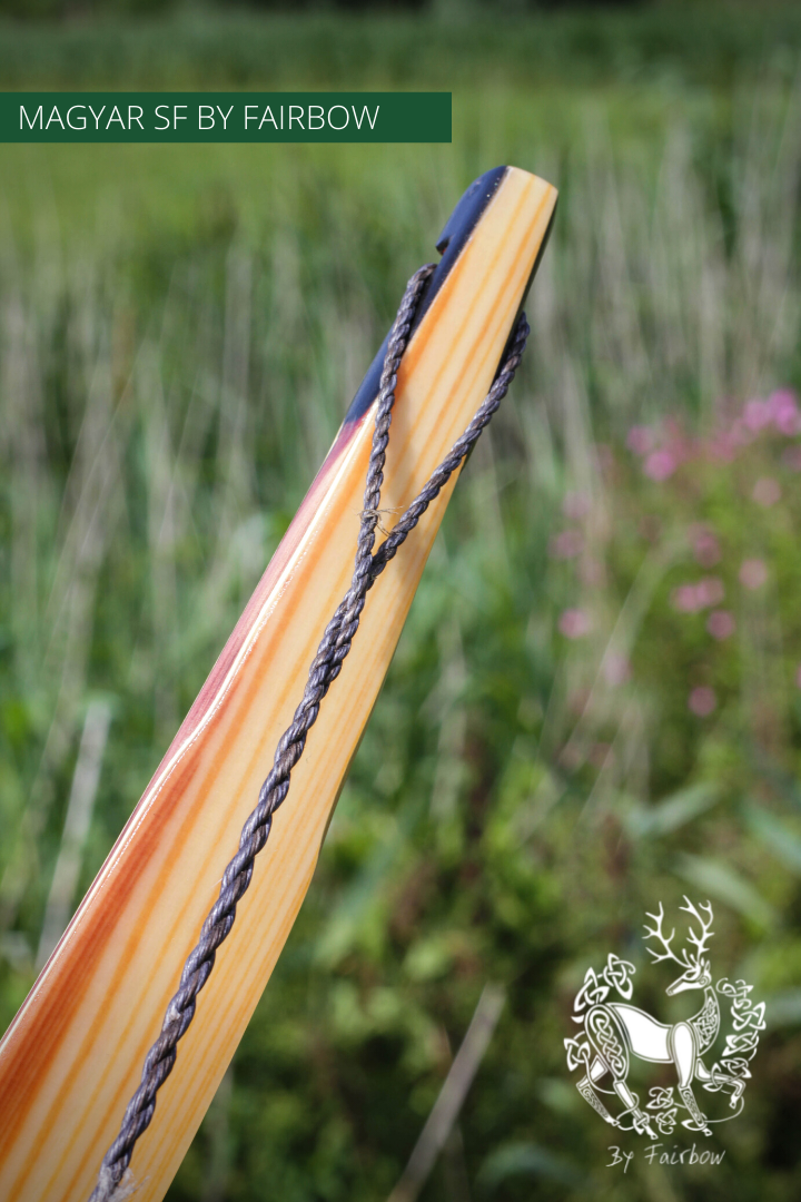 MAGYAR SF, STRIPED PINE GLASS AND SUPERCORE, HORSEBOW 20 LBS @ 28 INCH-Bow-Fairbow-Fairbow