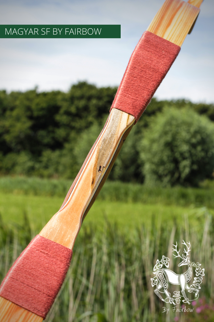 MAGYAR SF, STRIPED PINE GLASS AND SUPERCORE, HORSEBOW 20 LBS @ 28 INCH-Bow-Fairbow-Fairbow