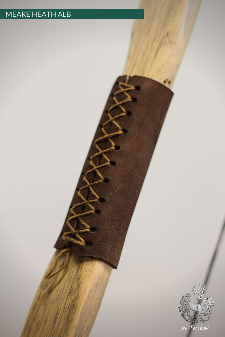 MEARE HEATH BOW, SOLID HICKORY LIGHTLY STAINED 'EXCELLENT'-Bow-Fairbow-37 lb-Fairbow