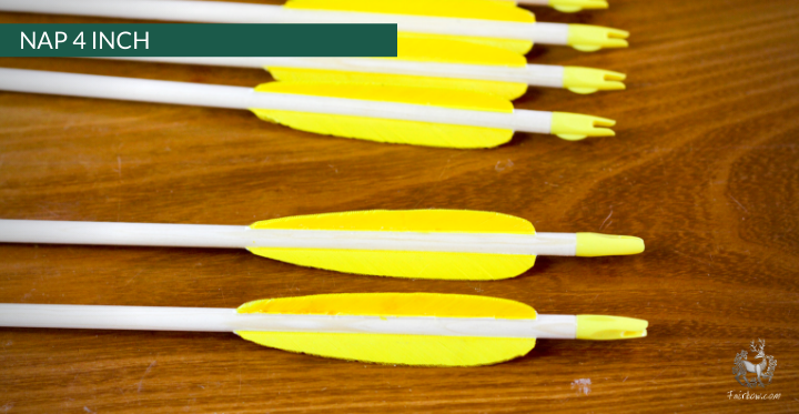 NAP (NEW AMSTERDAM) ARROW, SET OF 6-Arrow-Fairbow-nr 86 4 inch-Fairbow