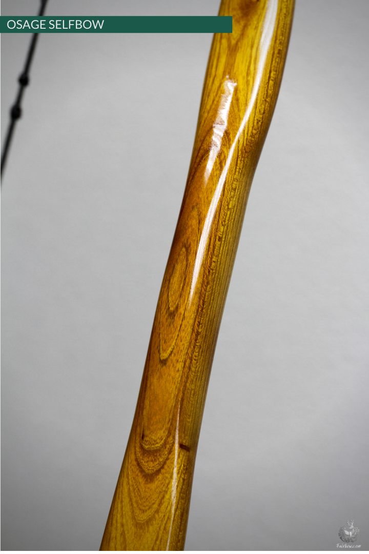 OSAGE SELFBOW, 69 INCH NTN, 58 LBS-Bow-Fairbow-Fairbow