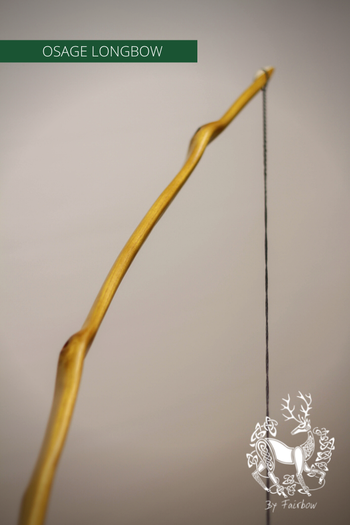 OSAGE SELFBOW, 72 INCH NTN, 32 LBS "SNAKE-EYES"-Bow-Fairbow-Fairbow