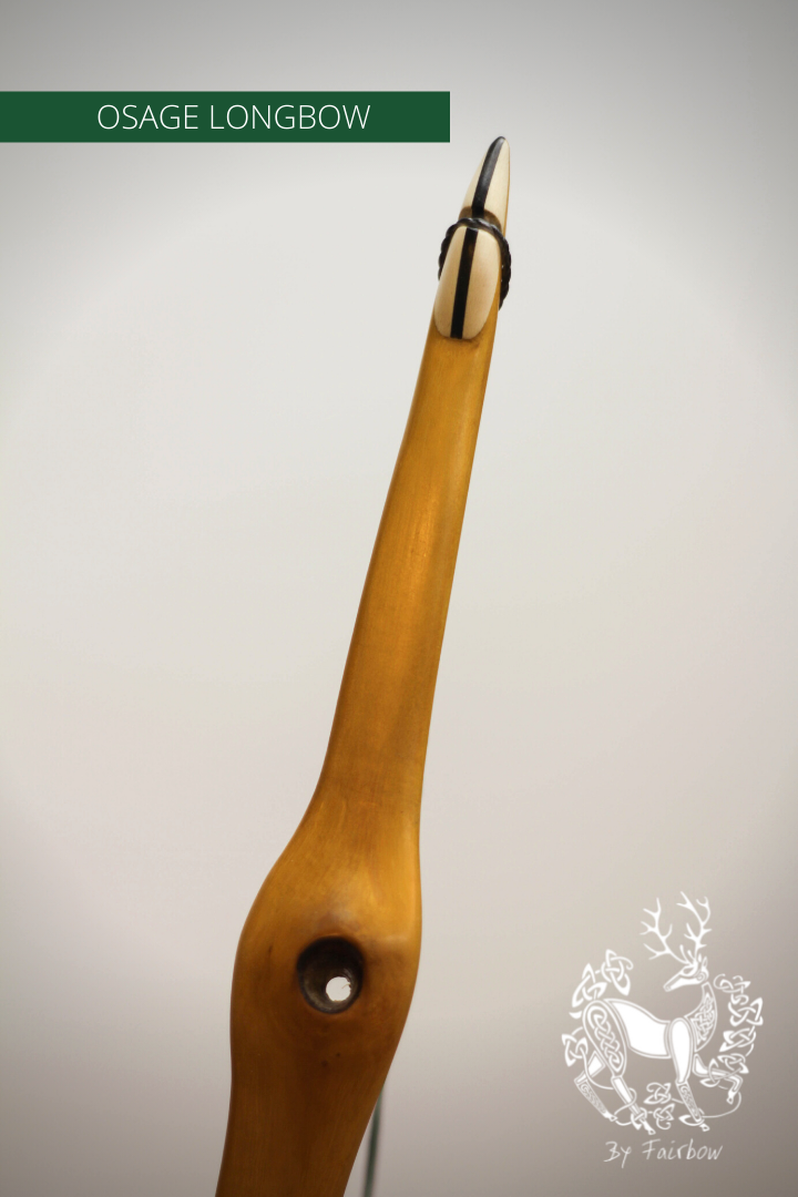 OSAGE SELFBOW, 72 INCH NTN, 32 LBS "SNAKE-EYES"-Bow-Fairbow-Fairbow