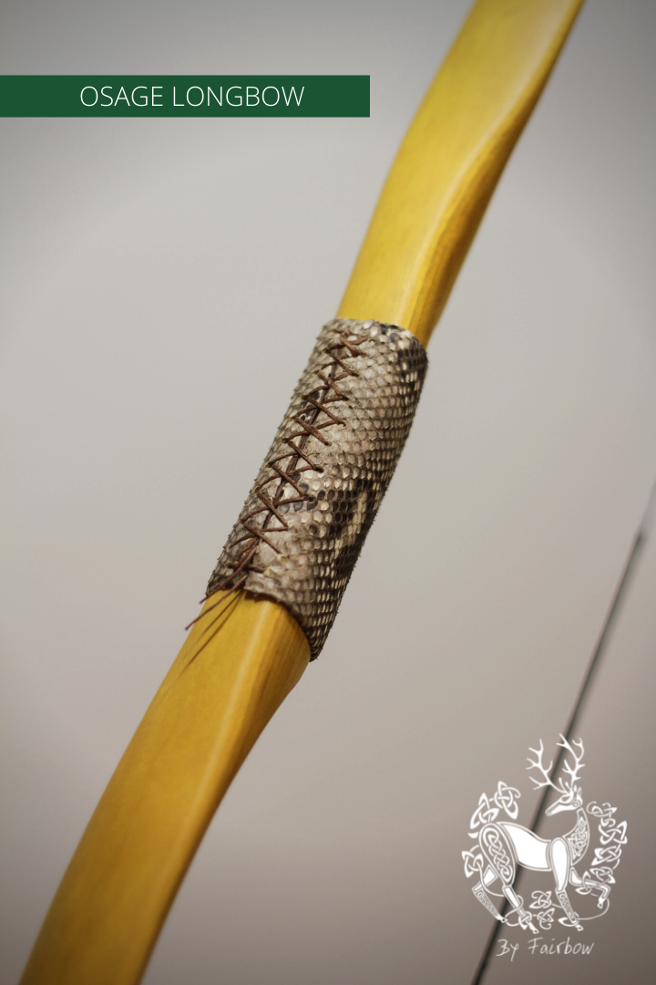 OSAGE SELFBOW, 72 INCH NTN, 32 LBS "SNAKE-EYES"-Bow-Fairbow-Fairbow