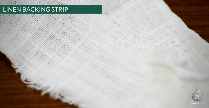 PURE LINEN BACKING STRIP 80 INCHES-Tool-Fairbow-Fairbow