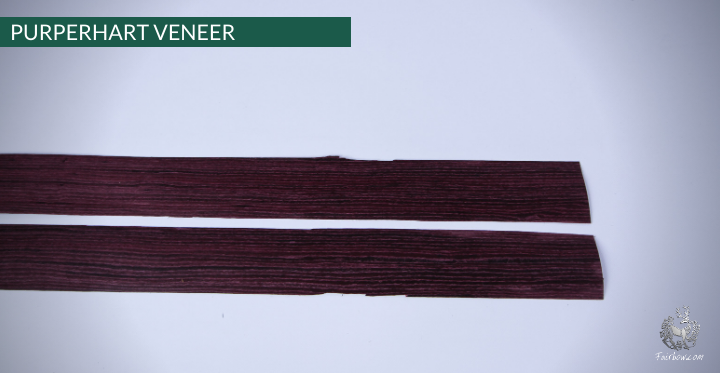 PURPLEHEART VENEER WOOD 0.5 X 45 X 2050 MM-Tool-Fairbow-Fairbow