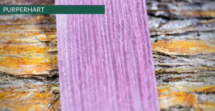 PURPLEHEART VENEER WOOD 0.5 X 45 X 2050 MM-Tool-Fairbow-Fairbow