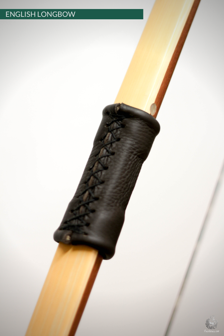 QUAD LAMINATED ENGLISH LONGBOW GREENHEART MASSARANDUBA, SUPERCORE, BAMBOO 56 LBS @ 28 INCH-English Longbow-Fairbow-Fairbow