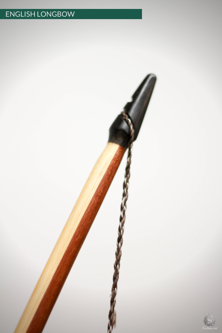 QUAD LAMINATED ENGLISH LONGBOW GREENHEART MASSARANDUBA, SUPERCORE, BAMBOO 56 LBS @ 28 INCH-English Longbow-Fairbow-Fairbow