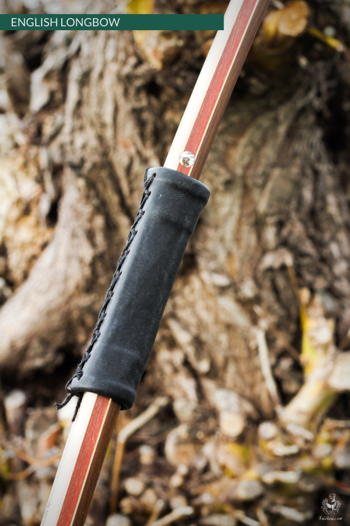 QUAD LAMINATED ENGLISH LONGBOW IPE, SUPERCORE, BOLLETERIE, HICKORY 47 LBS @ 28 INCH-English Longbow-Fairbow-Fairbow