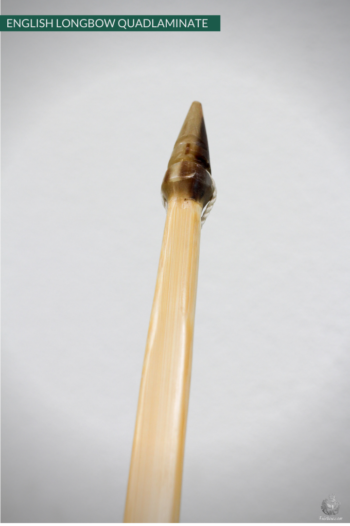 QUAD LAMINATED ENGLISH LONGBOW IPE, TIGERWOOD, WALNUT, BAMBOO 103 LBS @ 32 INCH-English Longbow-Fairbow-Fairbow