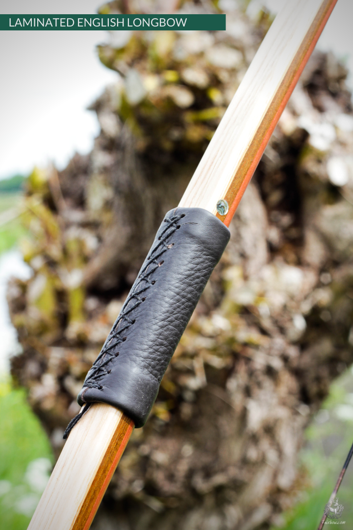 QUAD LAMINATED ENGLISH LONGBOW MASSARANDUBA, GREENHEART, SUPERCORE, HICKORY 66 LBS @ 28 INCH-English Longbow-Fairbow-Fairbow