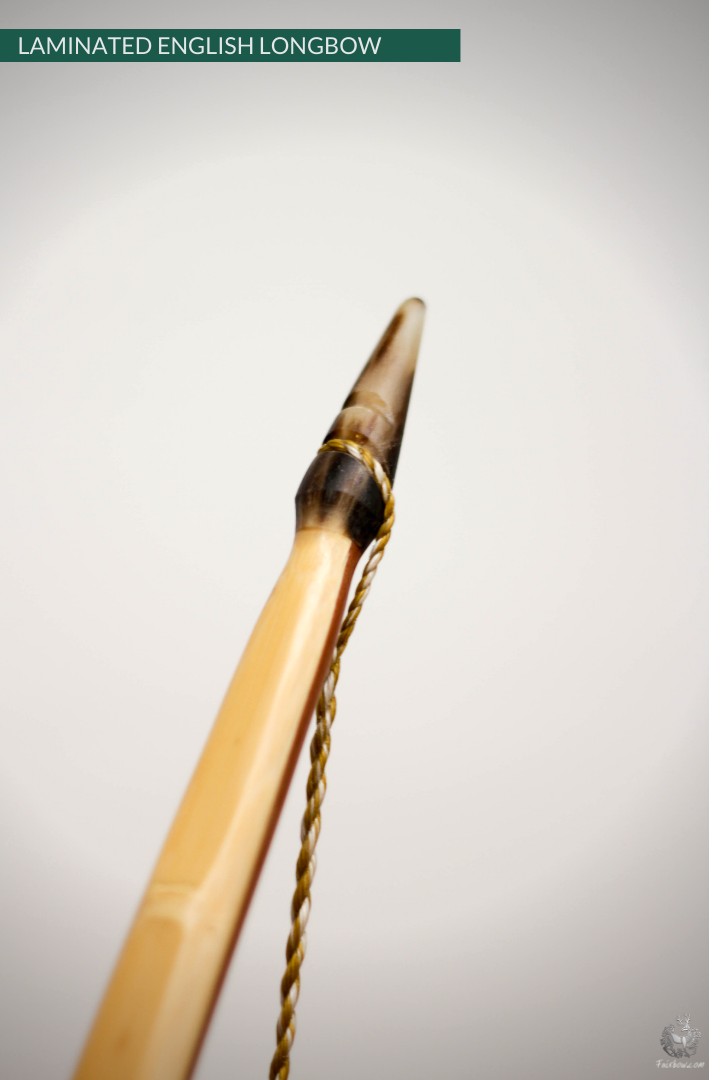 QUAD LAMINATED ENGLISH LONGBOW, MASSARANDUBA, SUPERCORE, BAMBOO 43 LBS @ 28 INCH-English Longbow-Fairbow-Fairbow