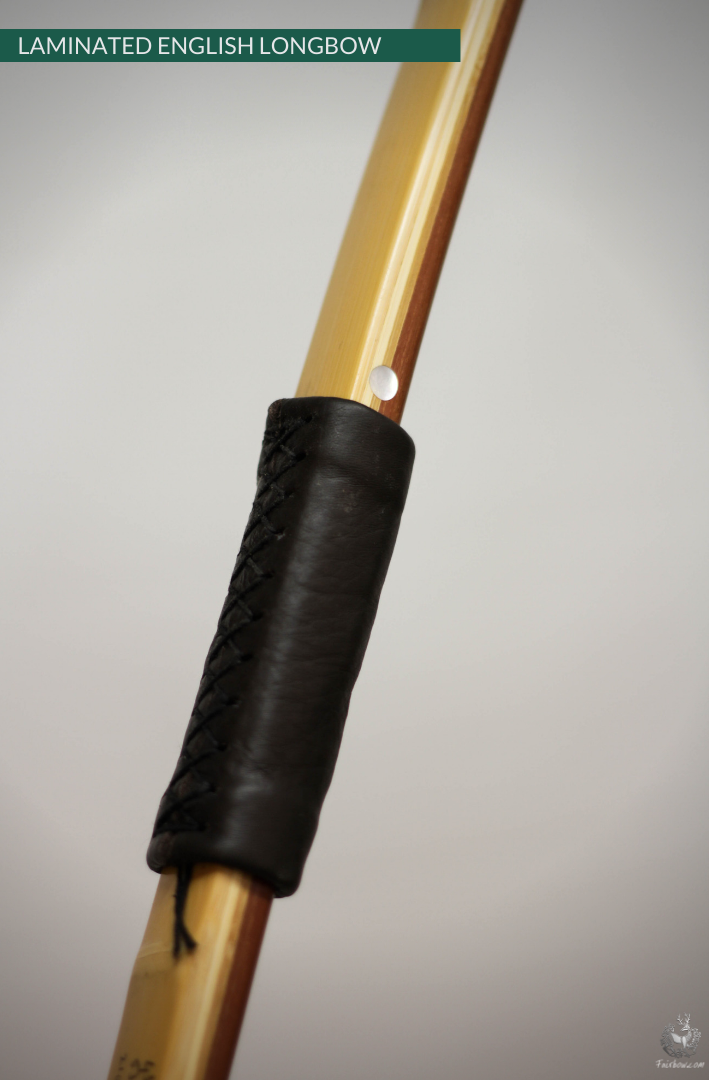 QUAD LAMINATED ENGLISH LONGBOW, MASSARANDUBA, SUPERCORE, BAMBOO 43 LBS @ 28 INCH-English Longbow-Fairbow-Fairbow