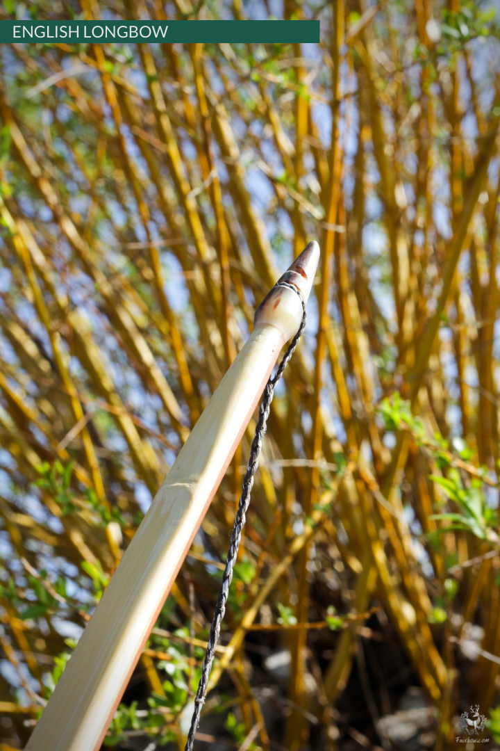 QUAD LAMINATED ENGLISH LONGBOW MASSARANDUBA, SUPERCORE, BAMBOO 55 LBS @ 28 INCH-English Longbow-Fairbow-Fairbow