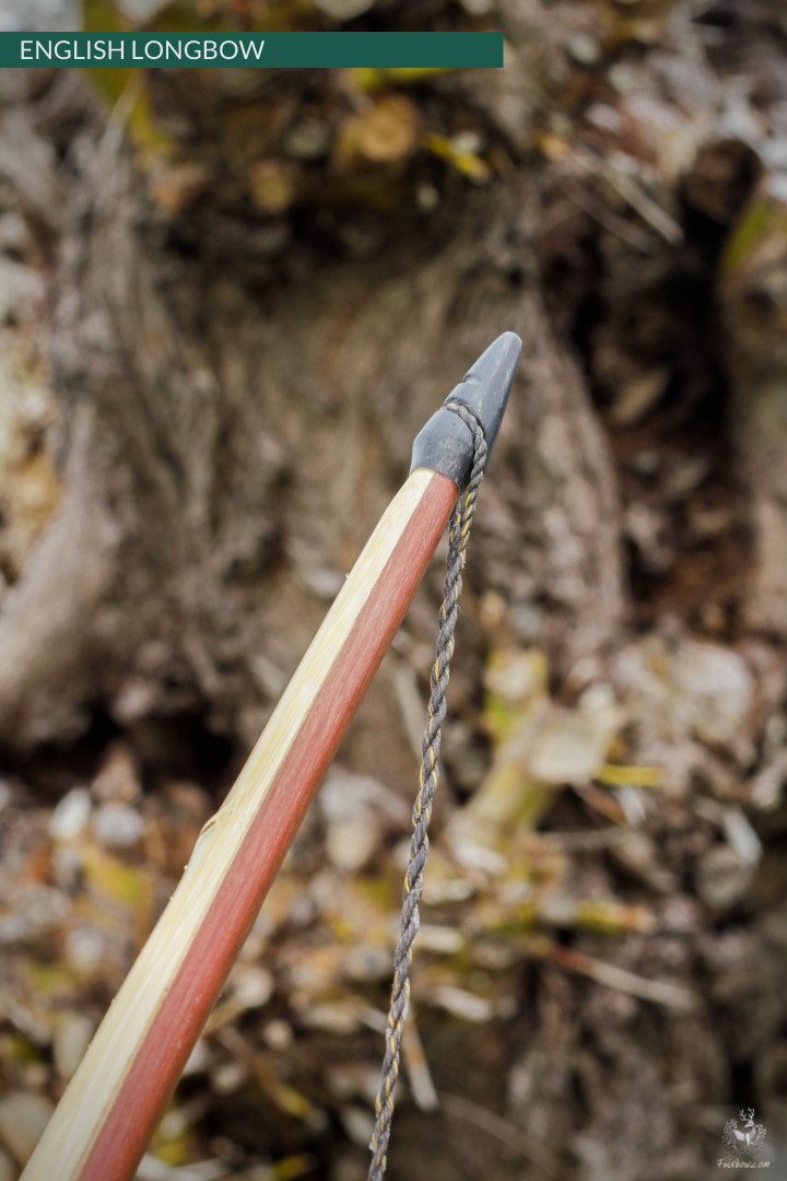 QUAD LAMINATED ENGLISH LONGBOW MASSARANDUBA, SUPERCORE, BAMBOO 74 LBS @ 28 INCH-English Longbow-Fairbow-Fairbow