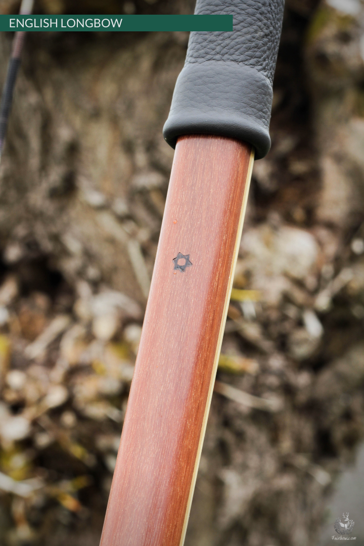 QUAD LAMINATED ENGLISH LONGBOW MASSARANDUBA, SUPERCORE, BAMBOO 74 LBS @ 28 INCH-English Longbow-Fairbow-Fairbow