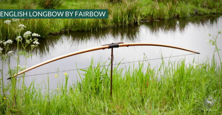 QUAD LAMINATED ENGLISH LONGBOW MASSARANDUBA, SUPERCORE, BAMBOO 74 LBS @ 28 INCH-English Longbow-Fairbow-Fairbow