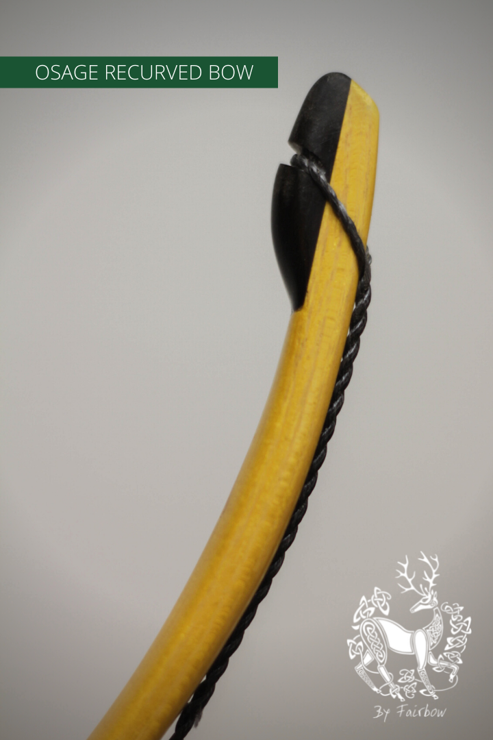 RECURVED OSAGE SELFBOW, 70 INCH NTN, 30 LBS LH-Bow-Fairbow-Fairbow