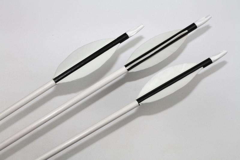 RENEGADE ARROWS WOODEN PAINTED SHAFT SET OF 6 ARROWS-Arrow-Fairbow-Fairbow