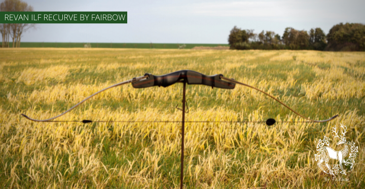 REVAN BY FAIRBOW BLACK ILF HUNTING RECURVE-Bow-Fairbow-Left handed-58 inch bow (15 inch Riser)-25 lbs-Fairbow