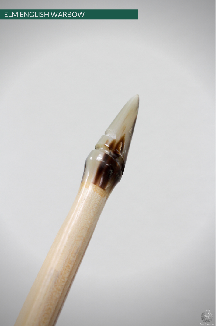 SELF ELM ENGLISH LONGBOW, WARBOW, 102 LBS@28 INCH, 122 LBS@32 INCH-Bow-Fairbow-Fairbow