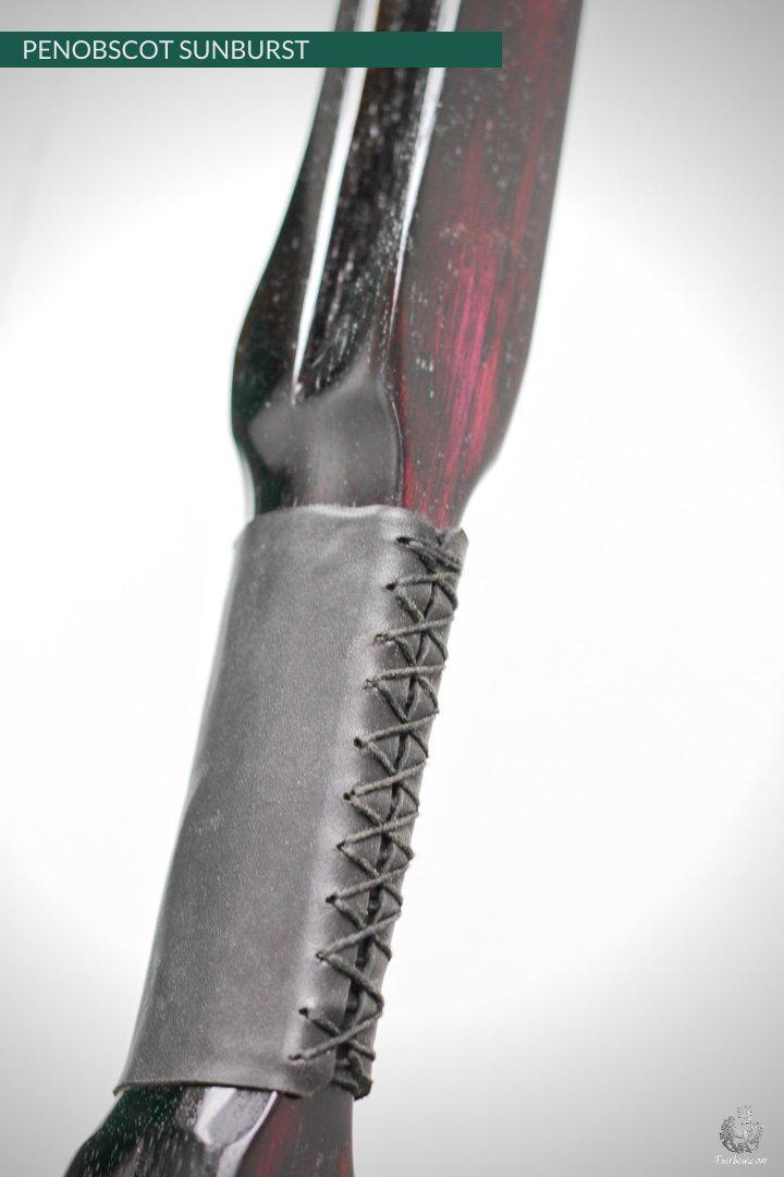 SELF HICKORY LONGBOW (AFB), THE PENOBSCOT RED 'N BLACK SUNBURST 40 LBS-Bow-Fairbow-Fairbow