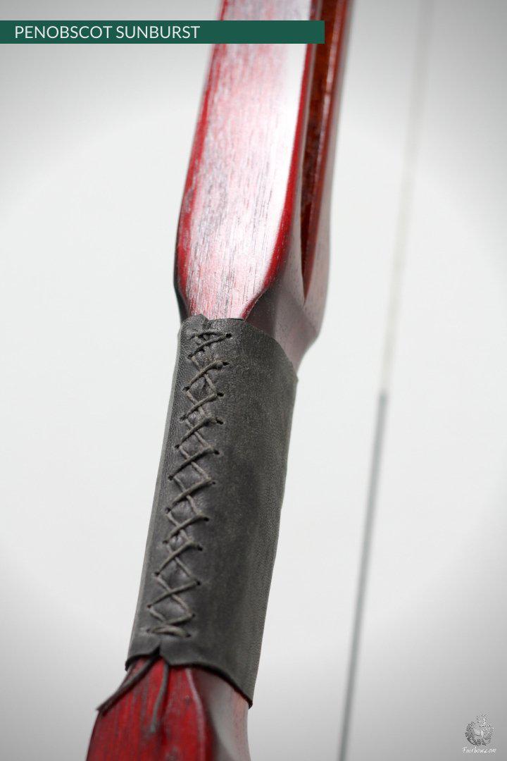 SELF HICKORY LONGBOW (AFB), THE PENOBSCOT RED 'N BROWN SUNBURST 35 LBS-Bow-Fairbow-Fairbow