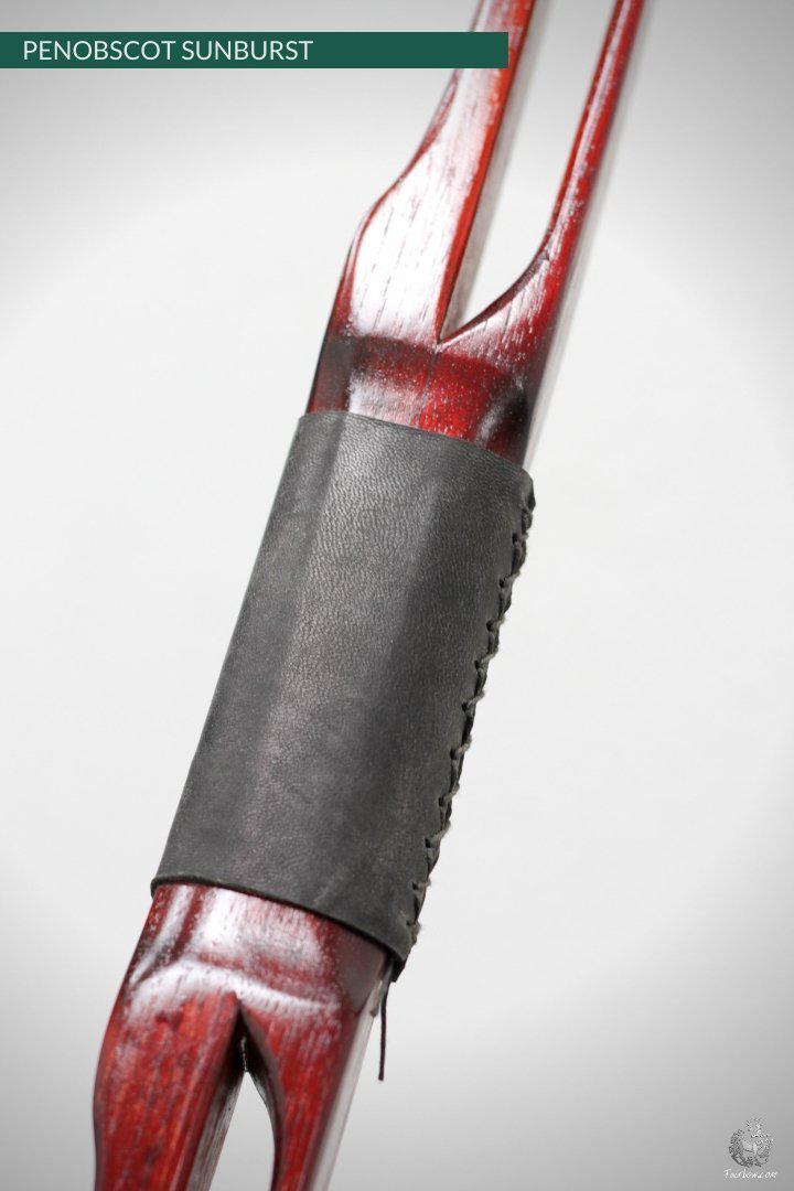 SELF HICKORY LONGBOW (AFB), THE PENOBSCOT RED 'N BROWN SUNBURST 35 LBS-Bow-Fairbow-Fairbow