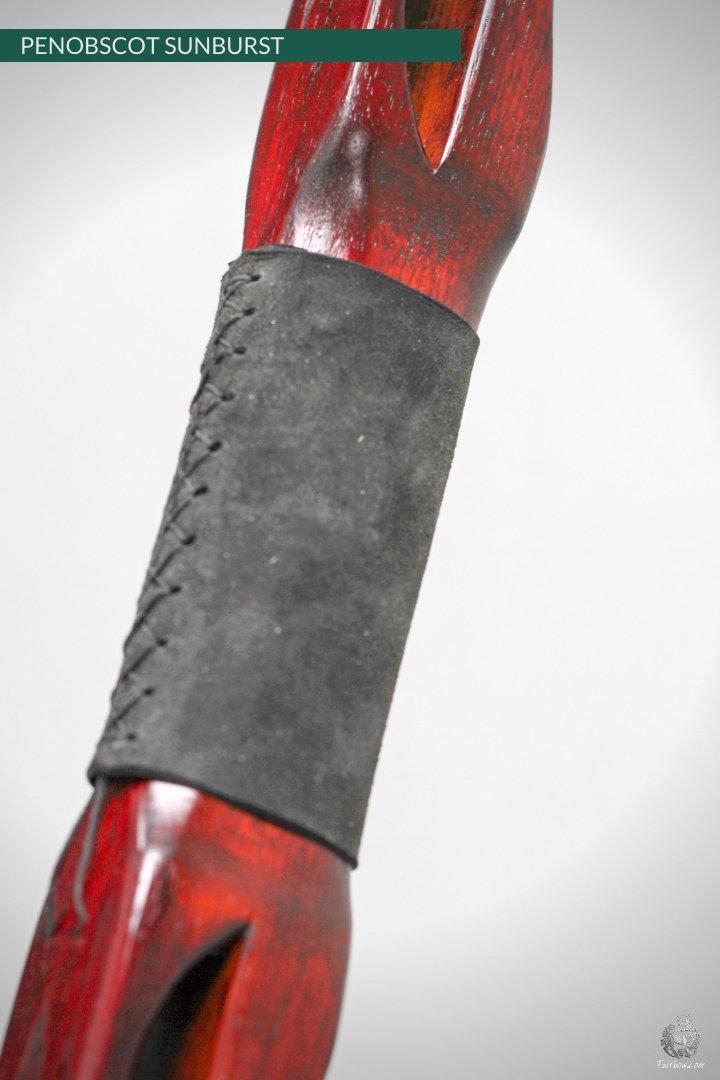 SELF HICKORY LONGBOW (AFB), THE PENOBSCOT RED SUNBURST 40 LBS-Bow-Fairbow-Fairbow