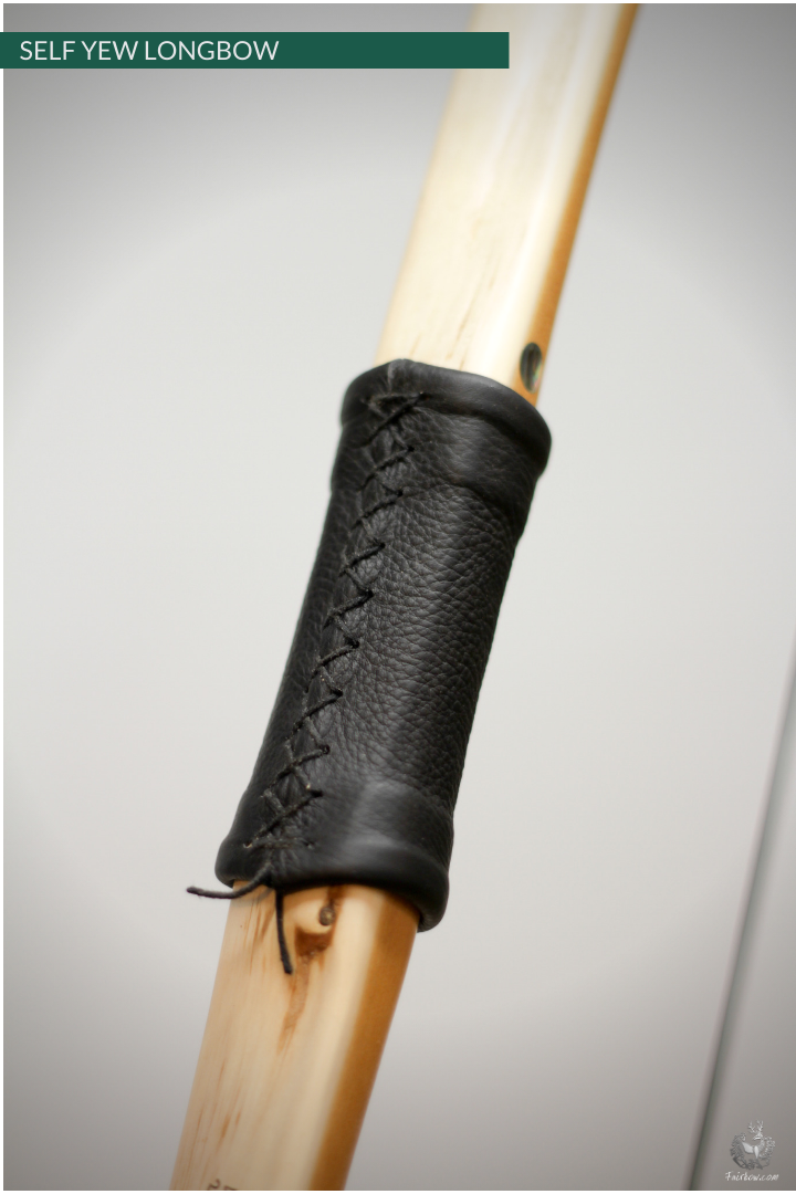 SELF YEW ENGLISH LONGBOW, 54 LBS @ 28 INCH, 75 INCH NTN-Bow-Fairbow-Fairbow