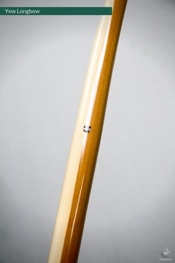 SELF YEW ENGLISH LONGBOW, 71 LBS @ 28 INCH, 71 INCH NTN-Bow-Fairbow-Fairbow