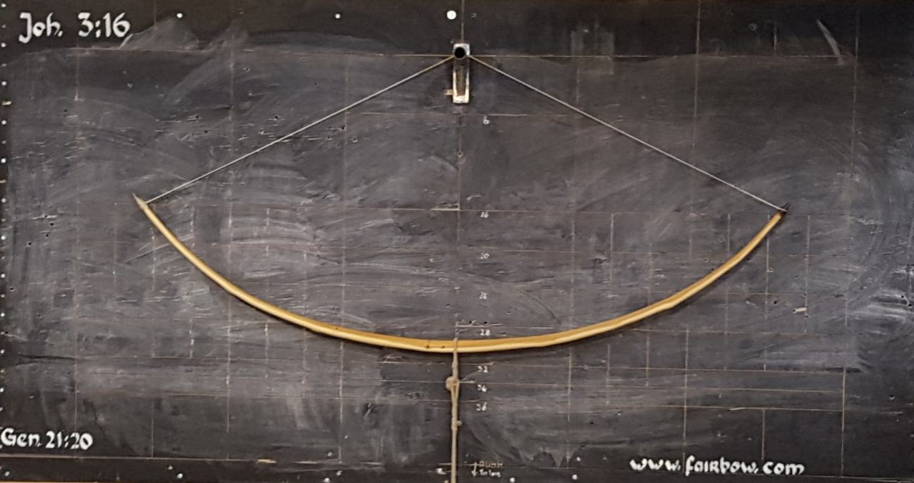 SELF YEW ENGLISH LONGBOW, WARBOW, 68@28, 71@32-Bow-Fairbow-Fairbow