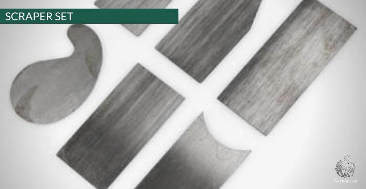 SET CABINET SCRAPER TOOLS (4)-Tool-Fairbow-Fairbow