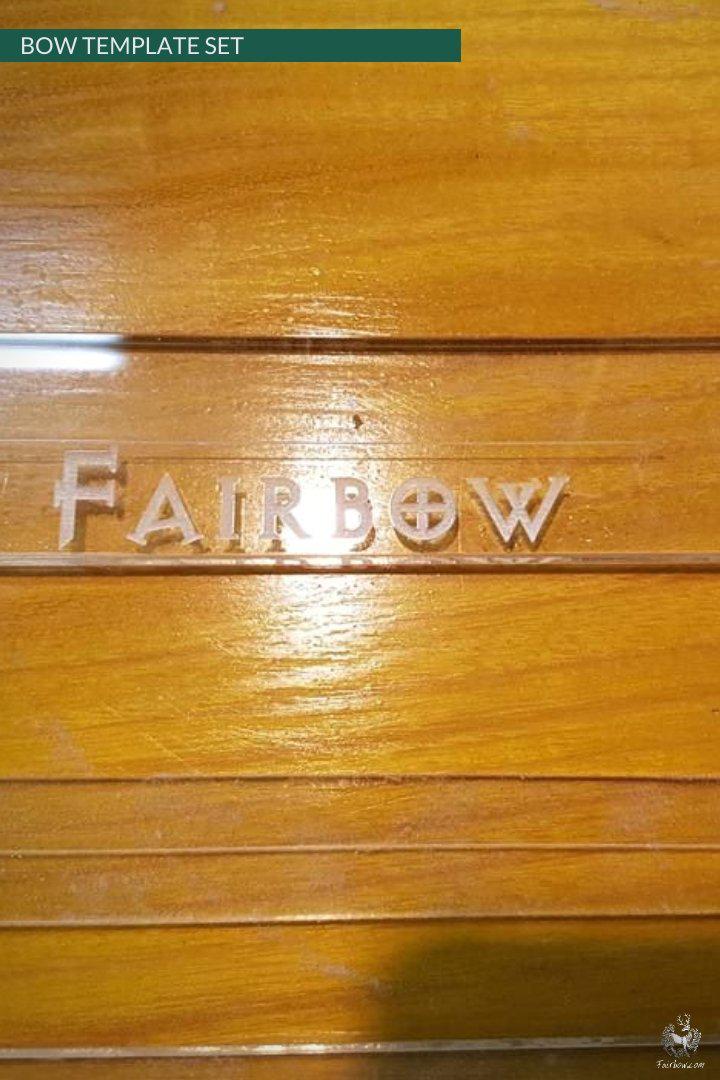 SET OF DRAWING TEMPLATES IN PERSPEX ENGLISH LONGBOW LAYOUT-Tool-Fairbow-English longbow 2 part set-Fairbow