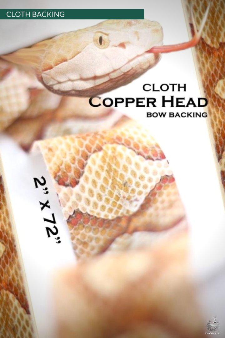 SNAKESKIN CLOTH BACKING-Tool-Fairbow-Copperhead-Fairbow