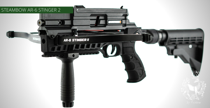 STEAMBOW AR-6 STINGER 2 TACTICAL CROSSBOW-pistol crossbow-Steambow-Fairbow