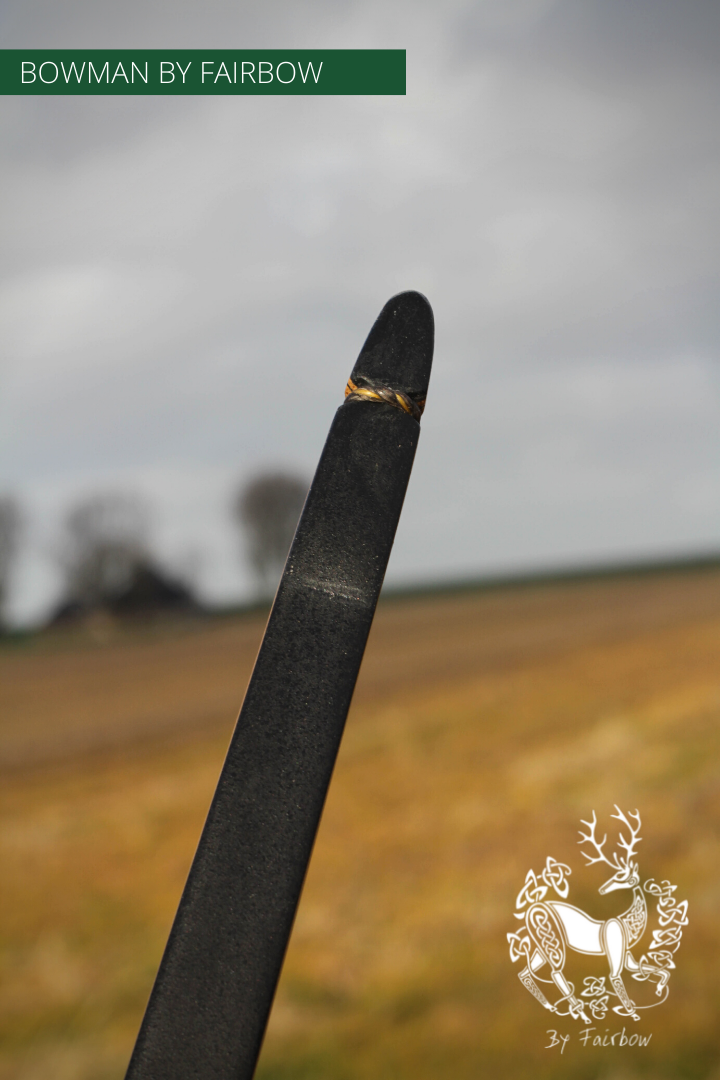 THE BOWMAN AMERICAN SEMI LONGBOW BY FAIRBOW 48@28 WITH PURPLEHEART-Bow-Fairbow-Fairbow