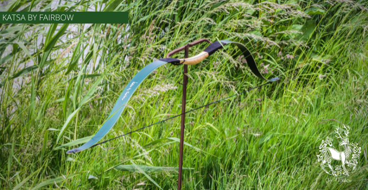 THE KATSA BOW, 15 LB, MAPLE WOOD, GREEN GLASS, KIRINITE NOCKS-Bow-Fairbow-Fairbow