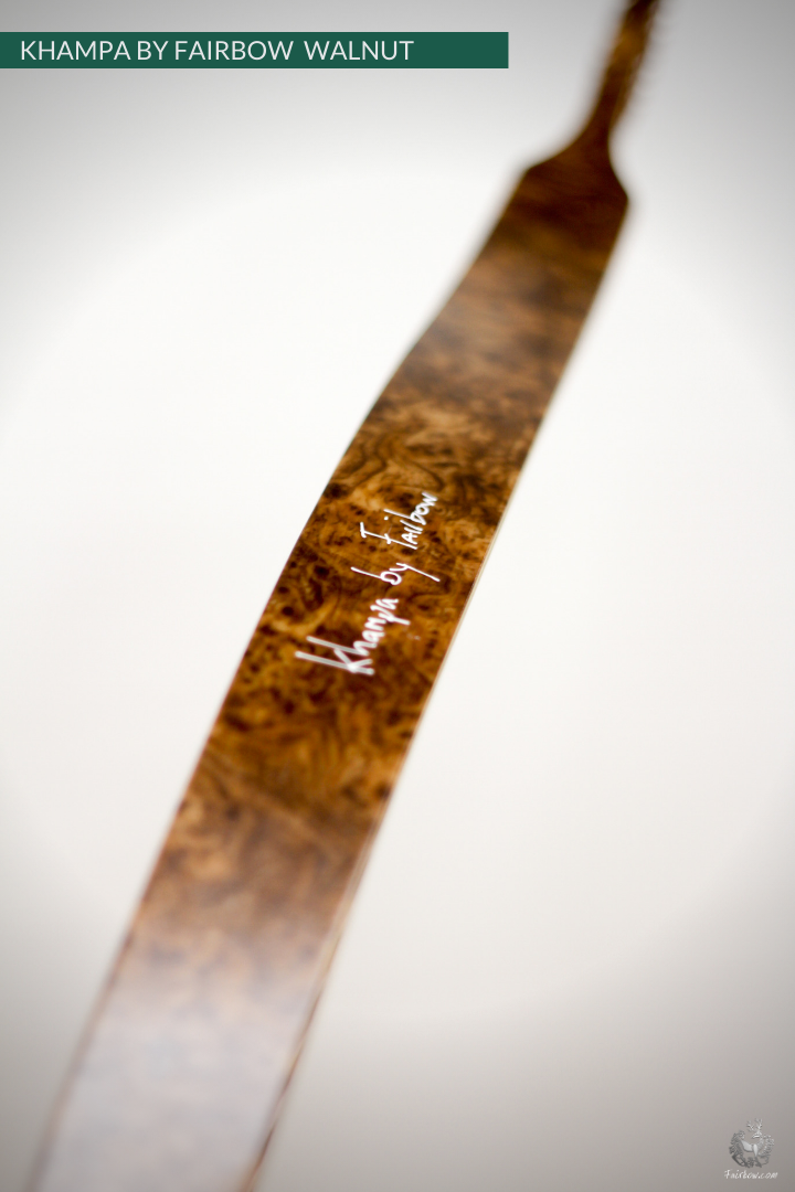 THE KHAMPA BOW BY FAIRBOW WALNUT 35@28-Bow-Fairbow-Fairbow