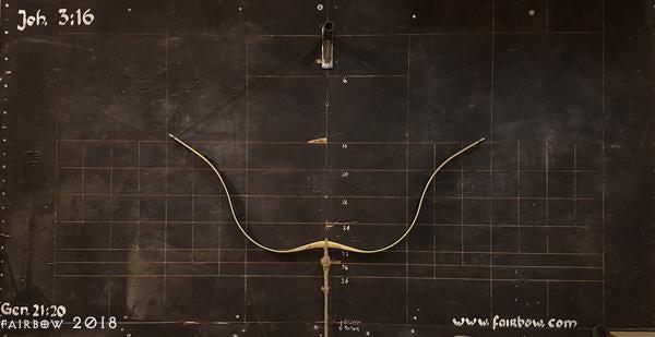 THE KURGAN, 28 LBS BAMBOO CORE FIBER BLACK HORSEBOW-Bow-Fairbow-Fairbow