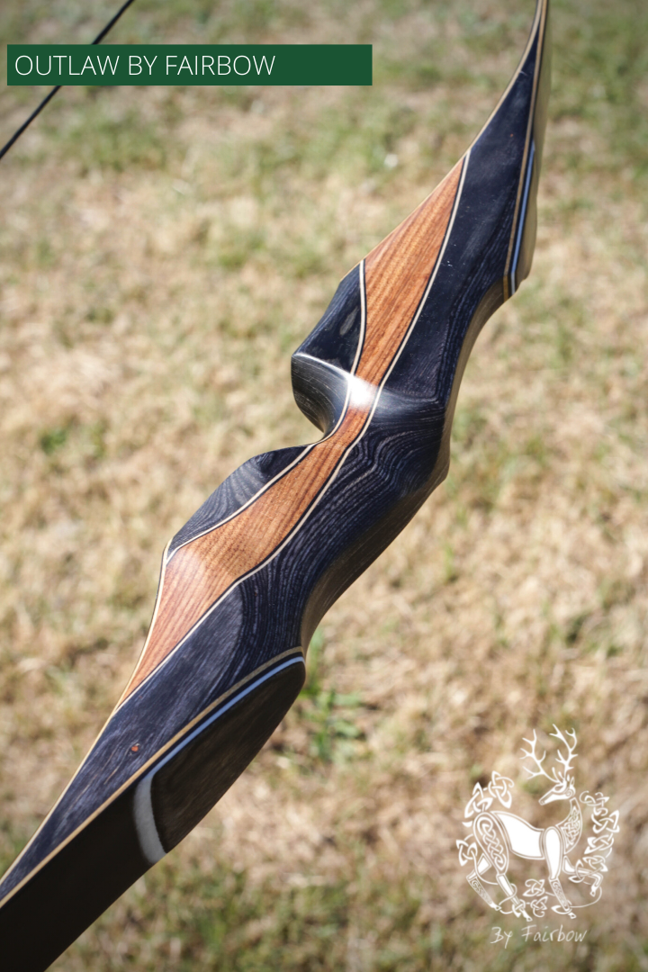 THE OUTLAW BY FAIRBOW, 60 INCH NTN THE HUNTING RECURVE SERIES ONE-Bow-Fairbow-25-30 lbs-Fairbow