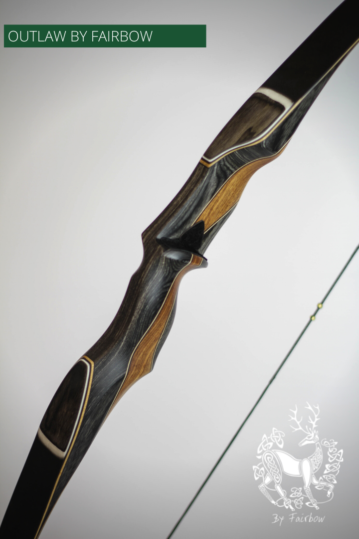 THE OUTLAW BY FAIRBOW, 60 INCH NTN THE HUNTING RECURVE SERIES ONE-Bow-Fairbow-25-30 lbs-Fairbow