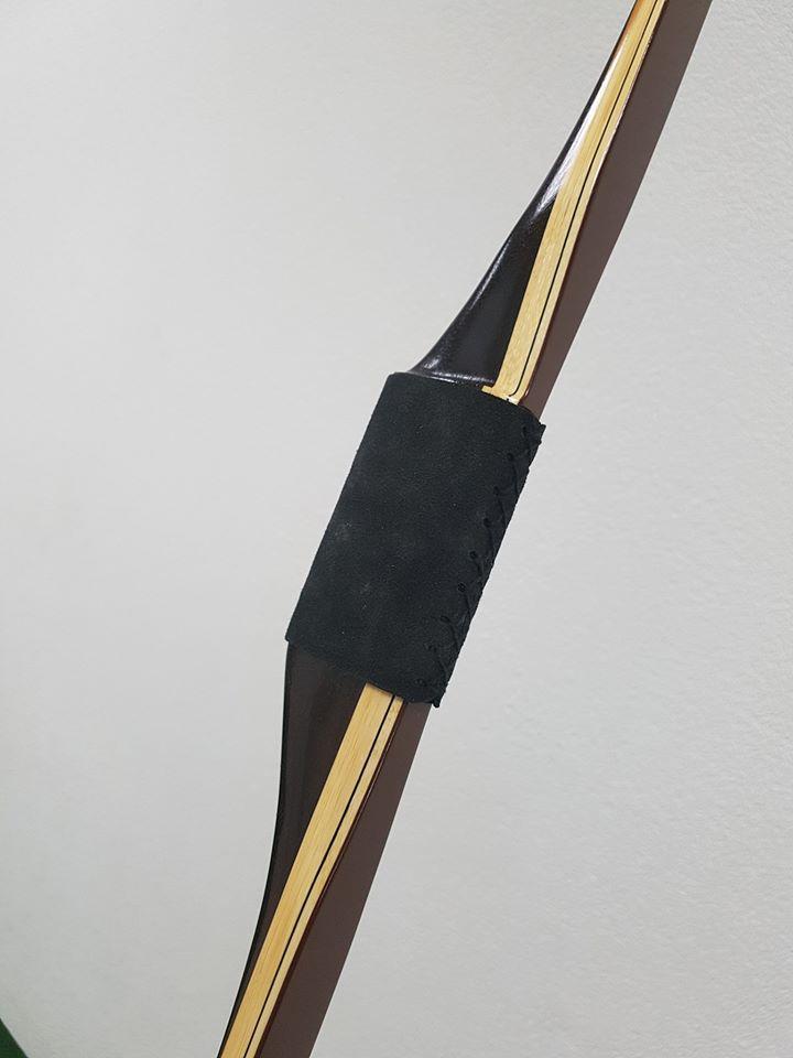 THE REBEL 31@28 LH , ROSEWOOD AND BROWN AND GREEN GLASS-Bow-Fairbow-Fairbow