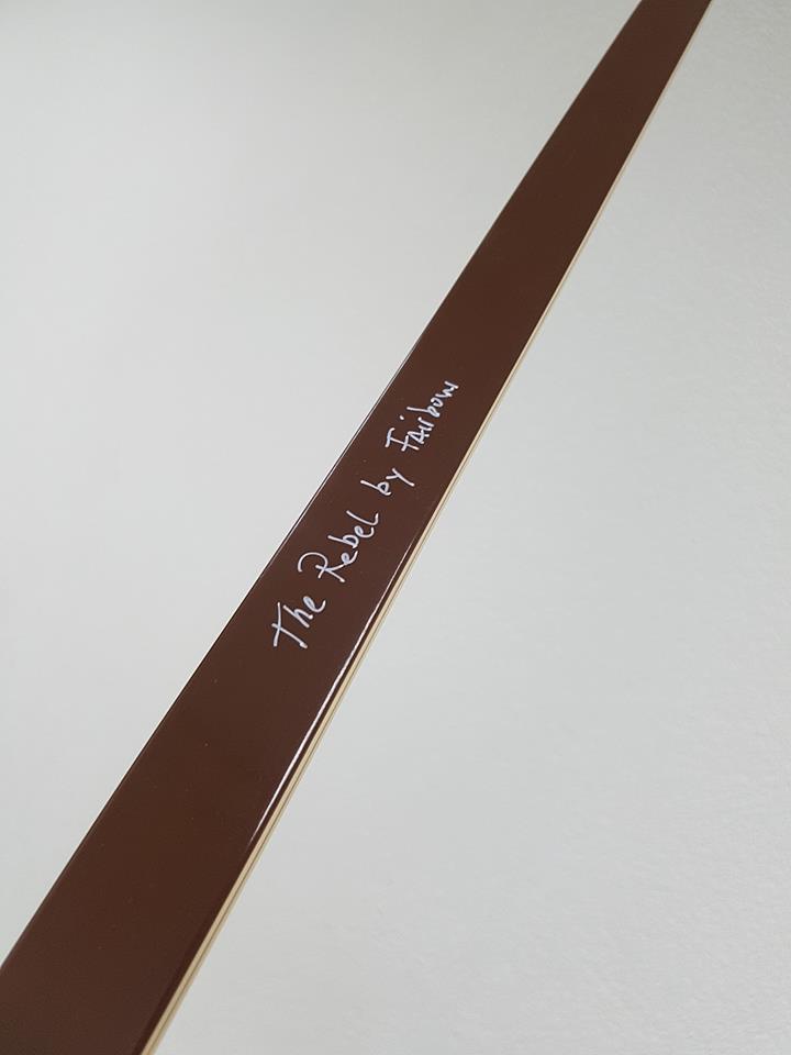 THE REBEL 31@28 LH , ROSEWOOD AND BROWN AND GREEN GLASS-Bow-Fairbow-Fairbow