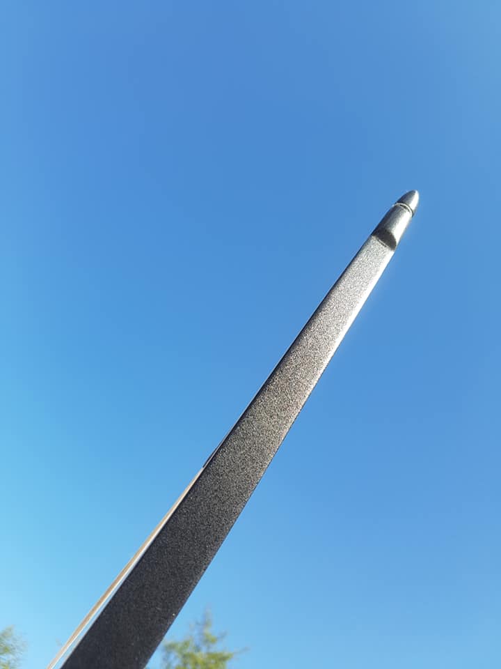 THE REBEL BOW 25@28 RH , ROSEWOOD AND BLACK GLASS-Bow-Fairbow-Fairbow