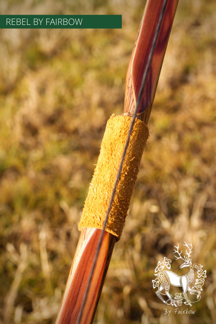 THE REBEL BOW 35@28 CLEAR GLASS, BAMBOO AND YEW FINISH-Bow-Fairbow-Fairbow