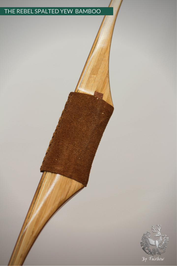 THE REBEL BOW 46@28 CLEAR GLASS, BAMBOO AND YEW FINISH-Bow-Fairbow-Fairbow