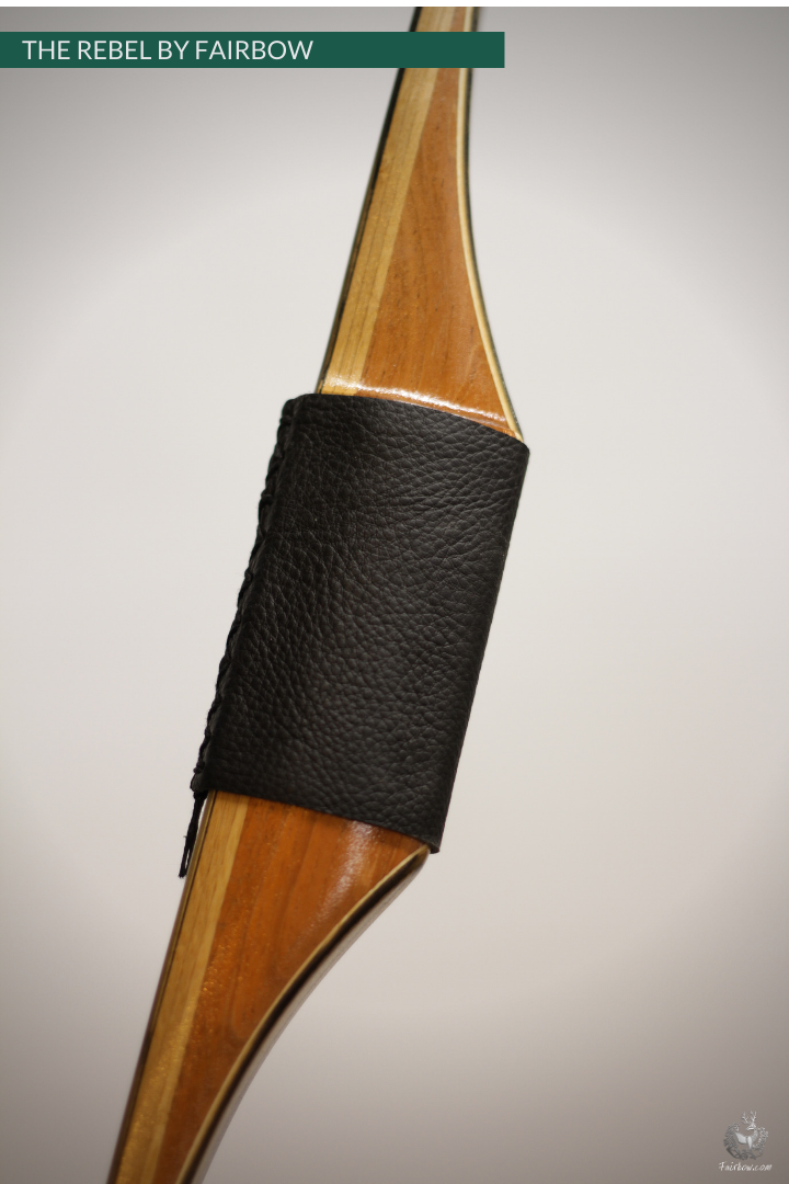 THE REBEL BOW 48@28 EBONY AND TIGERWOOD-Bow-Fairbow-Fairbow