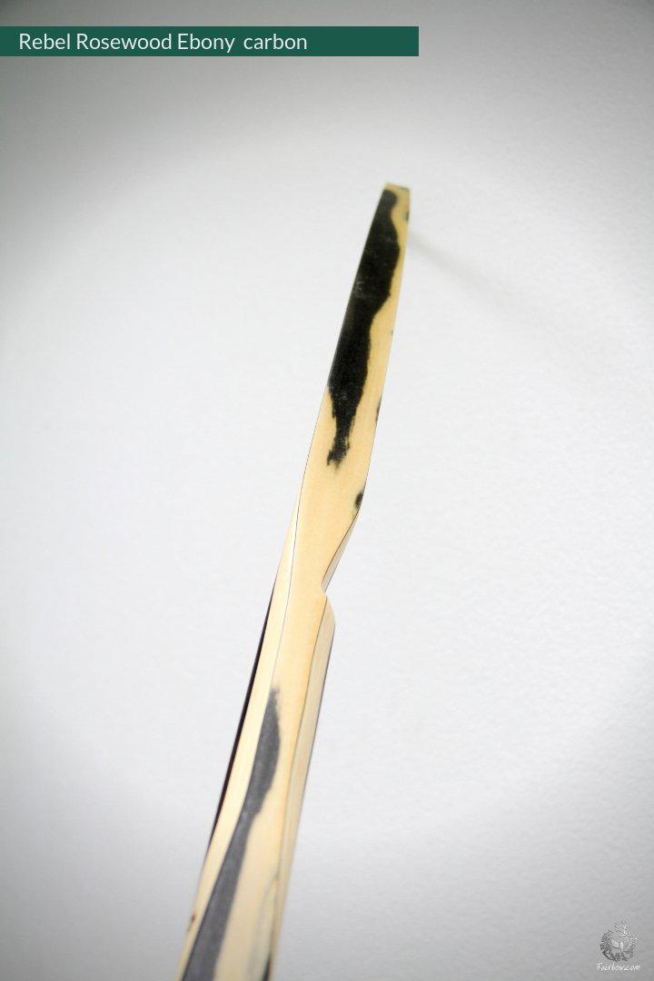 THE REBEL BOW 67@28 EBONY AND ROSEWOOD-Bow-Fairbow-Fairbow